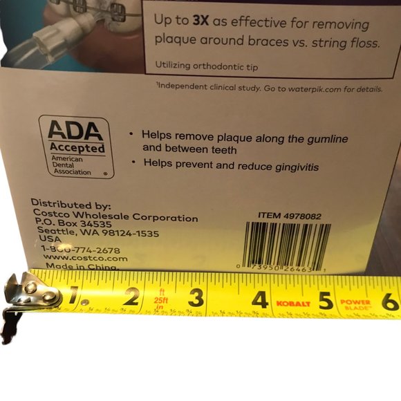 Waterpik WP-150-WF-10 Ultra Plus and Water Flosser - White - Picture 8 of 8